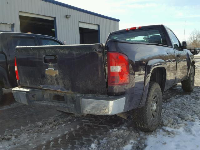 1GCEK14X68Z158914 - 2008 CHEVROLET SILVERADO MAROON photo 4