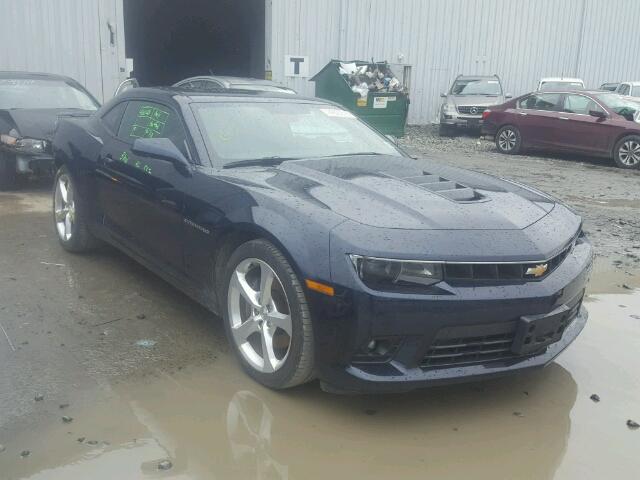 2G1FG1EW0F9288764 - 2015 CHEVROLET CAMARO SS Azul foto 1