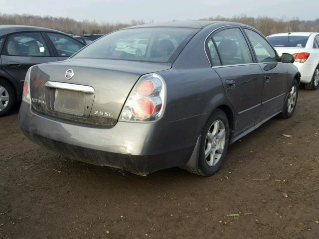 1N4AL11E85N454671 - 2005 NISSAN ALTIMA S GRAY photo 4