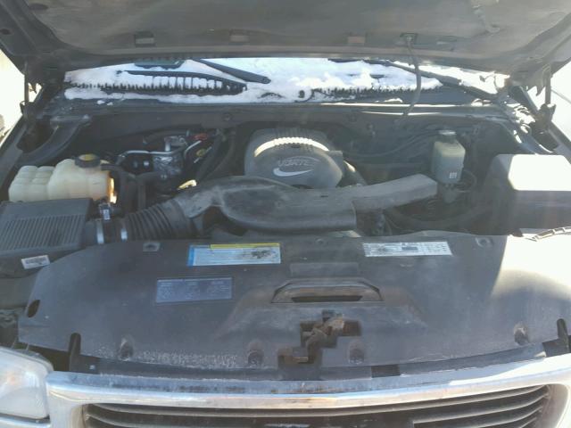 1GKEK13T01R208232 - 2001 GMC YUKON GRAY photo 7