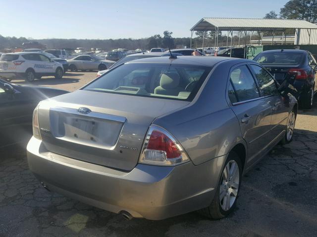 3FAHP08128R176089 - 2008 FORD FUSION SEL SILVER photo 4