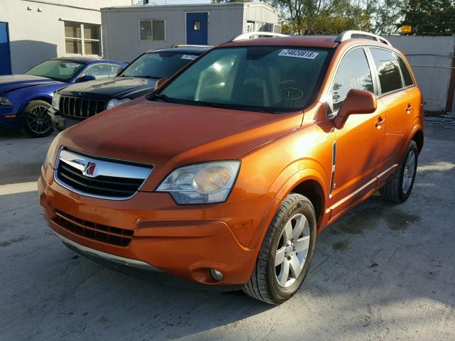 3GSCL53738S507073 - 2008 SATURN VUE XR ORANGE photo 2