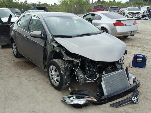 2T1BPRHE4FC312040 - 2015 TOYOTA COROLLA EC 棕色 照片 1