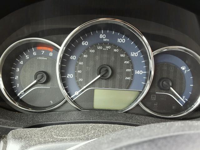 2T1BPRHE4FC312040 - 2015 TOYOTA COROLLA EC 棕色 照片 8