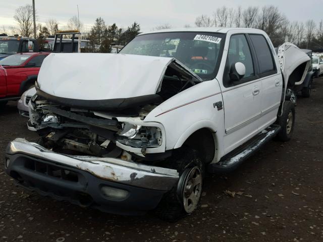 1FTRW08L81KA48095 - 2001 FORD F150 SUPER WHITE photo 2