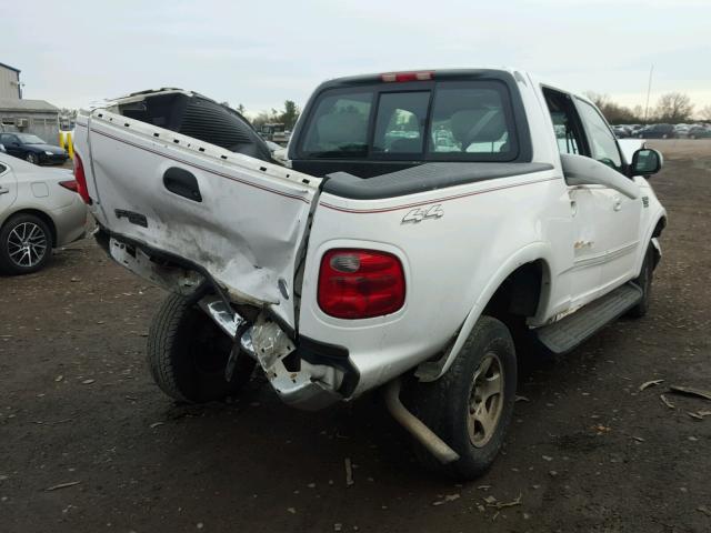 1FTRW08L81KA48095 - 2001 FORD F150 SUPER WHITE photo 4