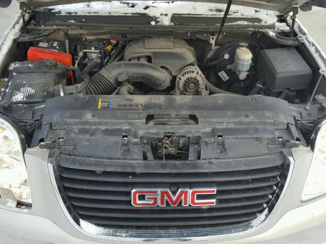 1GKFK16367J162588 - 2007 GMC YUKON XL K CREAM photo 7