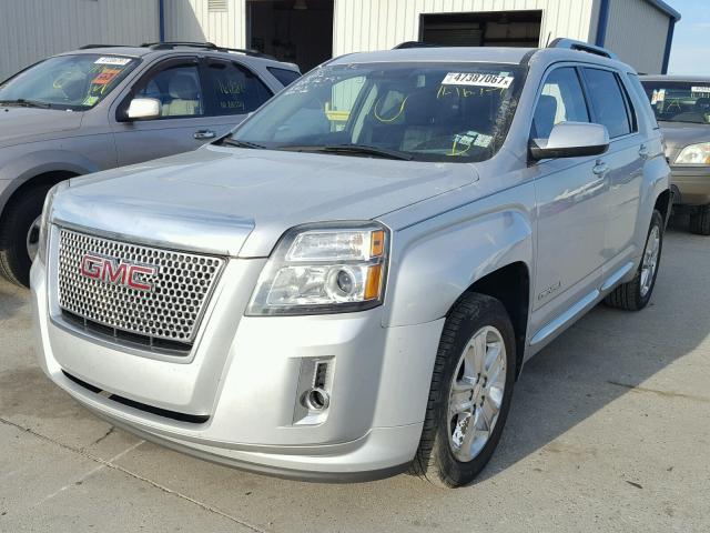 2GKALYEK1D6166212 - 2013 GMC TERRAIN DE SILVER photo 2