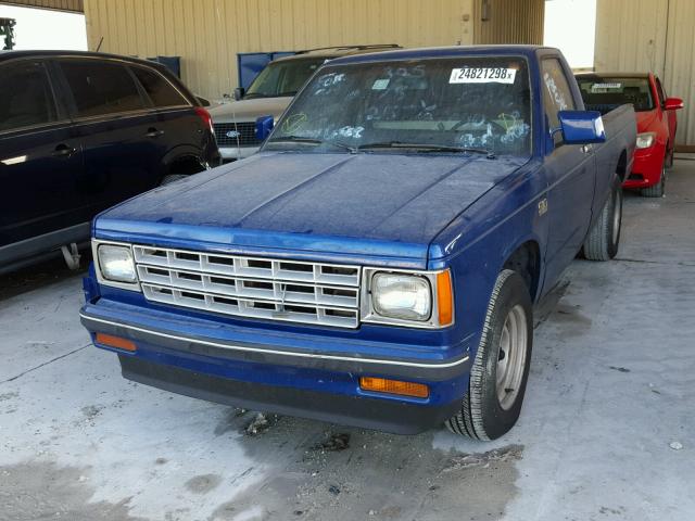 1GCBS14R5J8105234 - 1988 CHEVROLET S TRUCK S1 BLUE photo 2