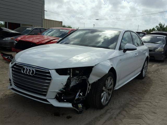 WAUKMAF46HN050524 - 2017 AUDI A4 ULTRA P WHITE photo 2