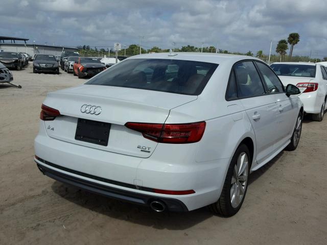 WAUKMAF46HN050524 - 2017 AUDI A4 ULTRA P WHITE photo 4