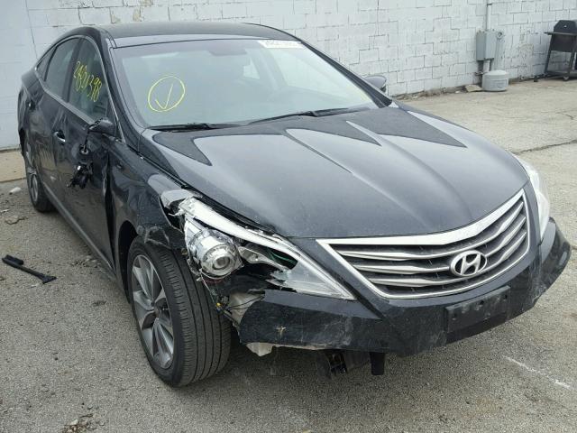 KMHFG4JG5HA583000 - 2017 HYUNDAI AZERA BLACK photo 1