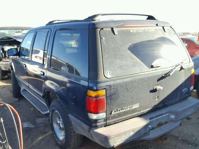 1FMDU34E5VUC29542 - 1997 FORD EXPLORER BLUE photo 3