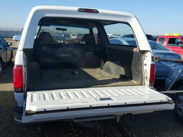 1FMEU15H2TLB45991 - 1996 FORD BRONCO U10 WHITE photo 6