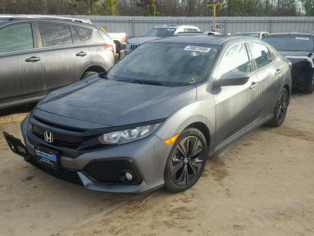 SHHFK7H77HU205227 - 2017 HONDA CIVIC EXL 黑色 照片 2