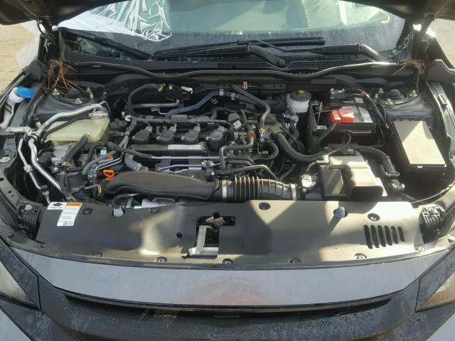 SHHFK7H77HU205227 - 2017 HONDA CIVIC EXL 黑色 照片 7