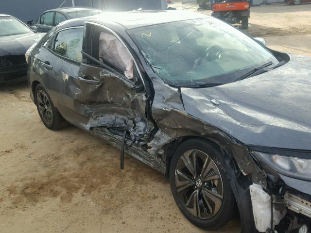 SHHFK7H77HU205227 - 2017 HONDA CIVIC EXL 黑色 照片 9