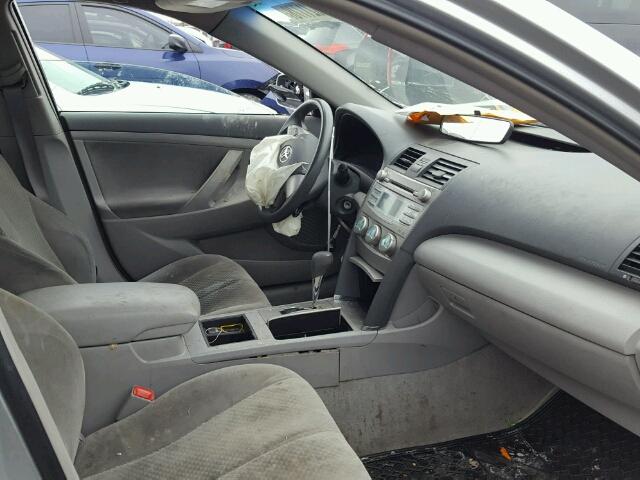 4T1BE46K37U054451 - 2007 TOYOTA CAMRY NEW SILVER photo 5