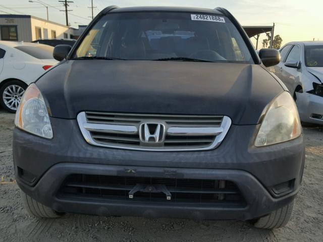 JHLRD68494C023368 - 2004 HONDA CR-V LX BLACK photo 9