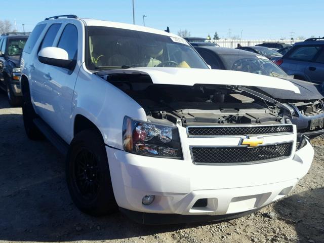 1GNSCBE03BR289160 - 2011 CHEVROLET TAHOE C150 WHITE photo 1