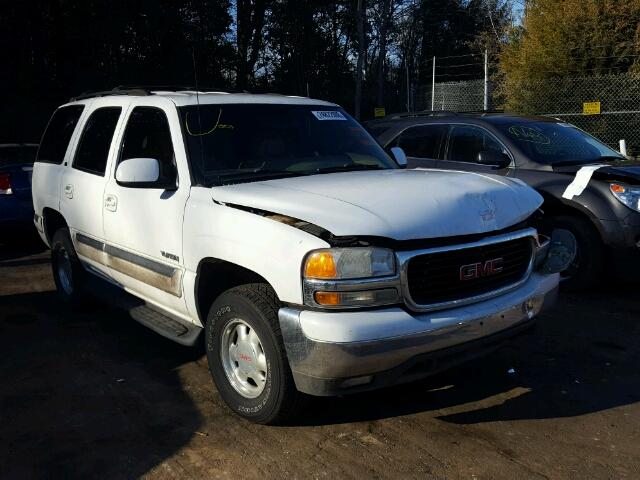 1GKEK13Z52R192163 - 2002 GMC YUKON WHITE photo 1