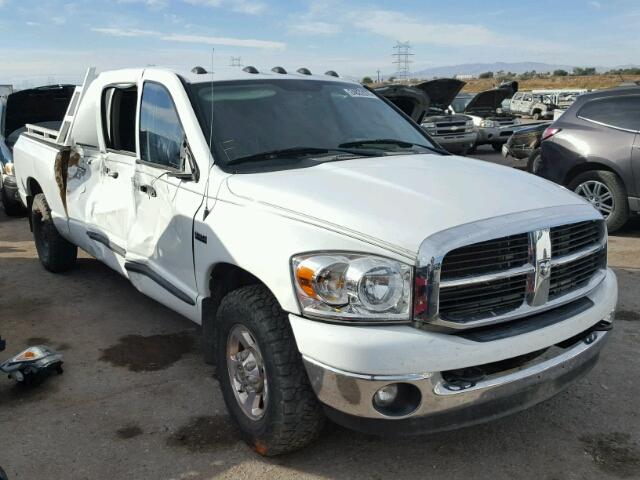 3D7KR19DX7G784449 - 2007 DODGE RAM 1500 WHITE photo 1