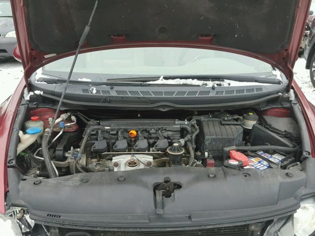 2HGFA16816H511832 - 2006 HONDA CIVIC EX წითელი ფოტო 7