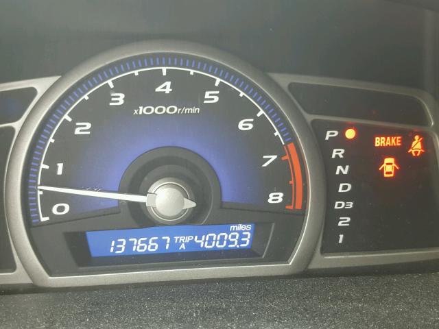 2HGFA16816H511832 - 2006 HONDA CIVIC EX წითელი ფოტო 8