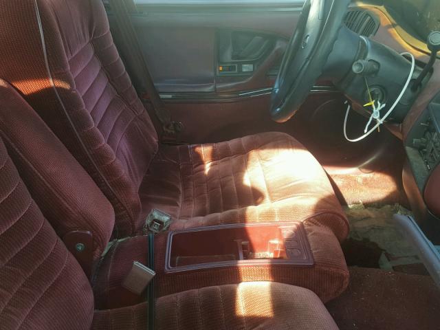 1G4NJ54N1NC607239 - 1992 BUICK SKYLARK BURGUNDY photo 5