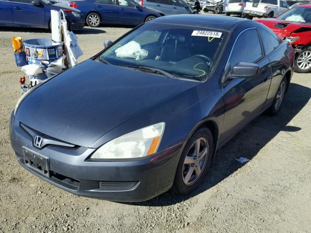 1HGCM72675A004464 - 2005 HONDA ACCORD EX CHARCOAL photo 2