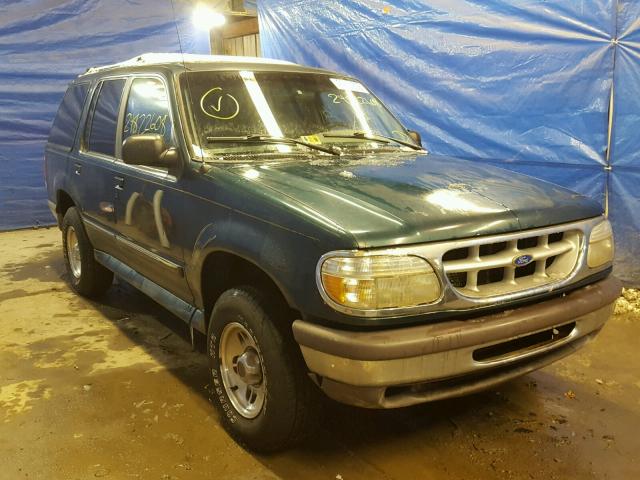 1FMDU34E7VUD02250 - 1997 FORD EXPLORER GREEN photo 1