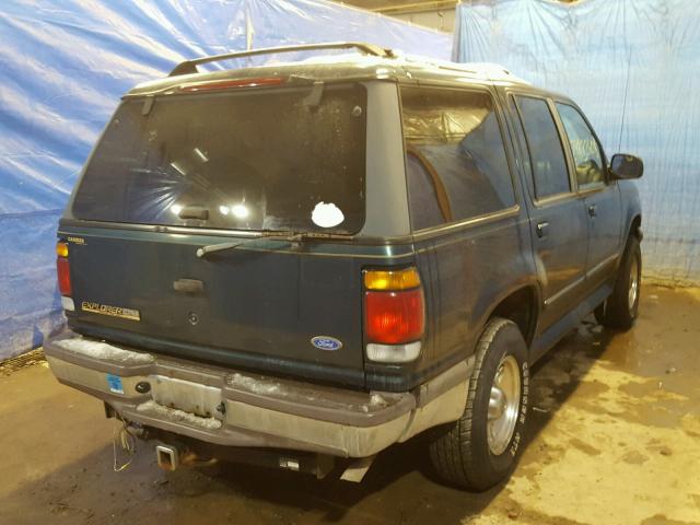 1FMDU34E7VUD02250 - 1997 FORD EXPLORER GREEN photo 4