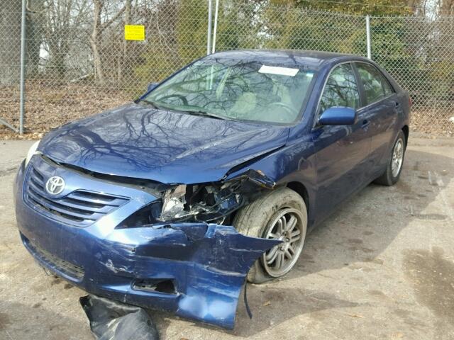 4T1BE46KX9U389693 - 2009 TOYOTA CAMRY BASE BLUE photo 2