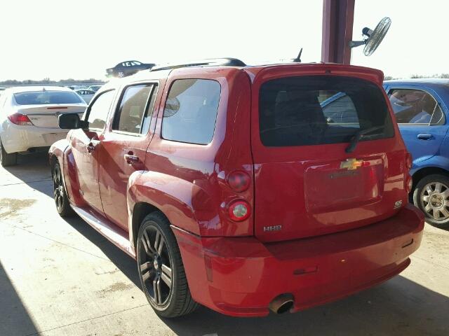 3GNCA63X99S506512 - 2009 CHEVROLET HHR SS 红色 照片 3