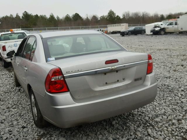 1G1ZS51FX6F279974 - 2006 CHEVROLET MALIBU LS BLACK photo 3