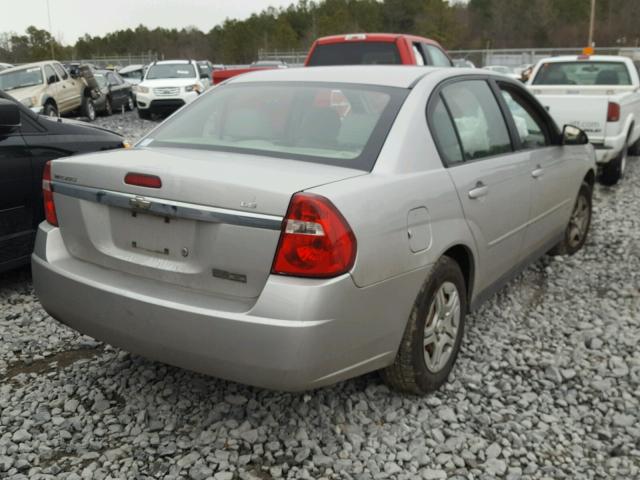 1G1ZS51FX6F279974 - 2006 CHEVROLET MALIBU LS BLACK photo 4