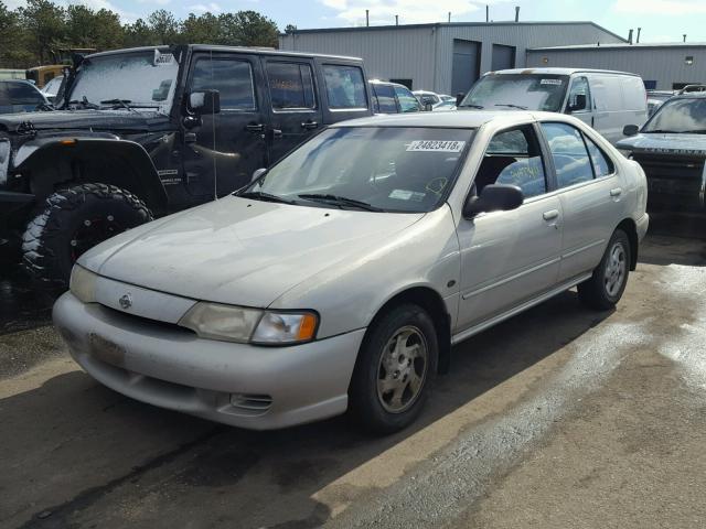 1N4AB41D9XC702744 - 1999 NISSAN SENTRA BAS SILVER photo 2