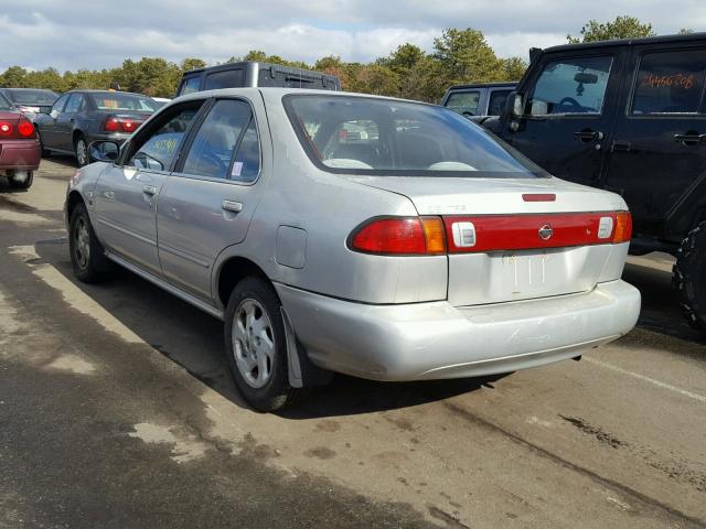 1N4AB41D9XC702744 - 1999 NISSAN SENTRA BAS SILVER photo 3