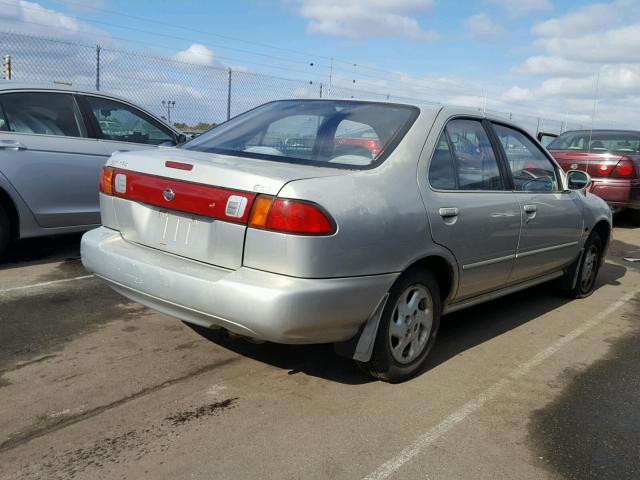 1N4AB41D9XC702744 - 1999 NISSAN SENTRA BAS SILVER photo 4