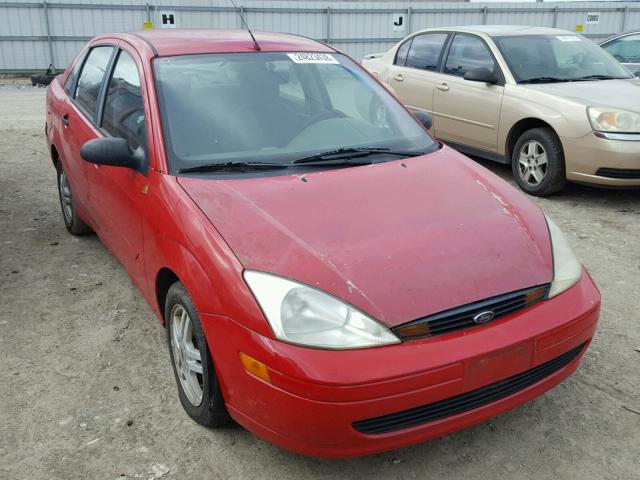 1FAFP34P2YW228711 - 2000 FORD FOCUS SE RED photo 1