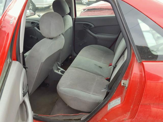 1FAFP34P2YW228711 - 2000 FORD FOCUS SE RED photo 6