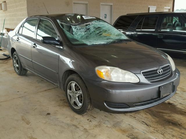 1NXBR32E08Z016370 - 2008 TOYOTA COROLLA CE GRAY photo 1