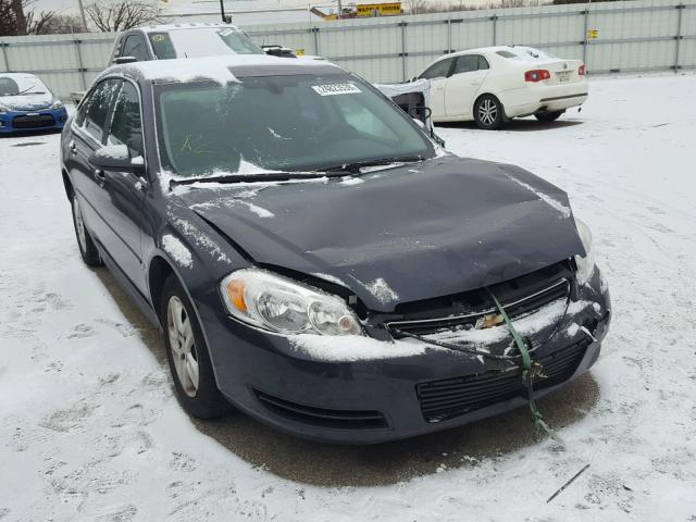 2G1WB57K891123547 - 2009 CHEVROLET IMPALA LS BLUE photo 1