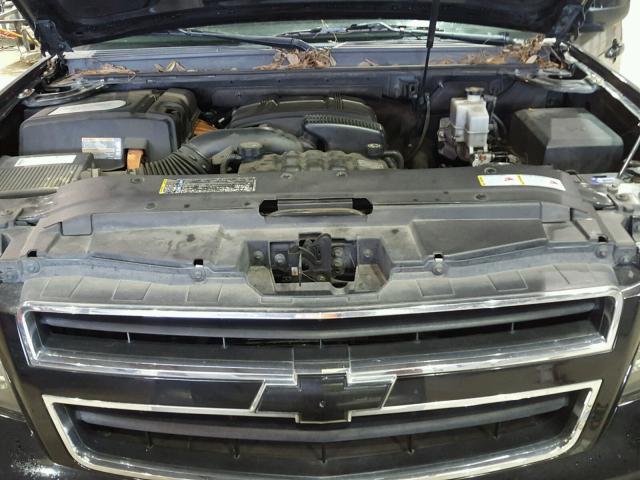 1GNFC13558R271701 - 2008 CHEVROLET TAHOE C150 BLACK photo 7