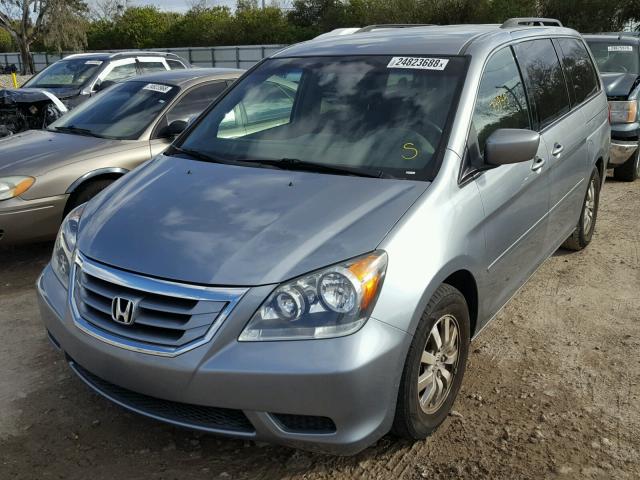 5FNRL384X9B037059 - 2009 HONDA ODYSSEY EX GRAY photo 2