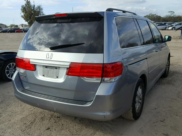 5FNRL384X9B037059 - 2009 HONDA ODYSSEY EX GRAY photo 4