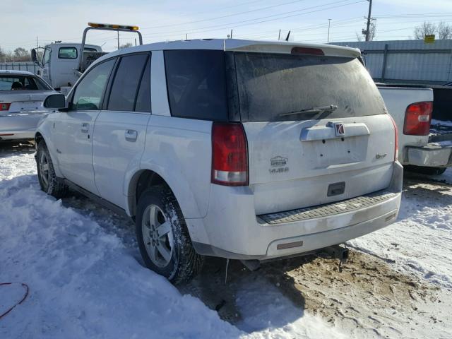 5GZCZ33Z07S845037 - 2007 SATURN VUE HYBRID WHITE photo 3