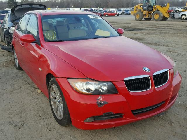 WBAVA37527NE29353 - 2007 BMW 328 I RED photo 1