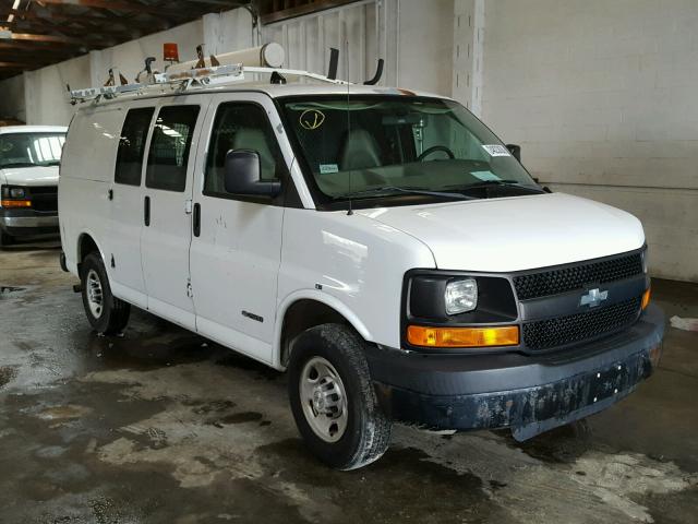 1GCGG25V161172759 - 2006 CHEVROLET EXPRESS G2 WHITE photo 1