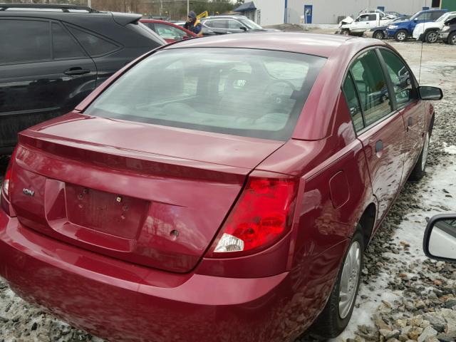 1G8AG52F55Z146437 - 2005 SATURN ION LEVEL 红色 照片 4